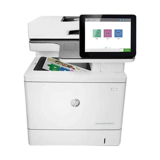 HP Color LaserJet Enterprise MFP M578dn (7ZU85A) wireless ADF Laser Printer - eBuy UAE